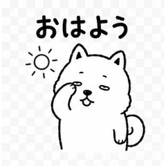 kimokawashibainu - Daily Chat Stickers