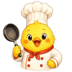 PiyoChef: Restaurant Staff Stickers