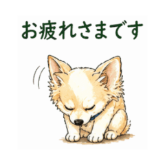 Chihuahua Work Stickers NanoLife