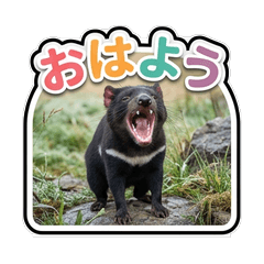Tasmanian Devil Real Friends Stickers