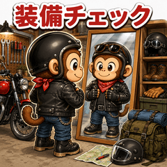 monzaru bikers - touring day scenes