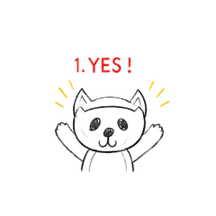 Mysterious Cat Brothers Stickers