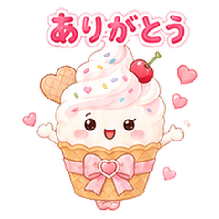Sweet Ice Cream Stickers