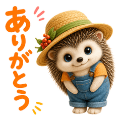 Straw Hat Hedgehog