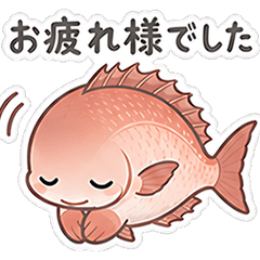 honorific Red sea bream