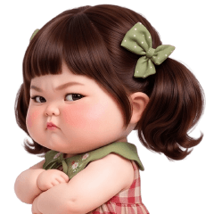 Funny face girl 227 BIG EN