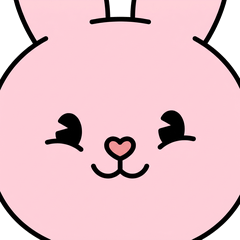 Polite & Gentle Bunny Stickers