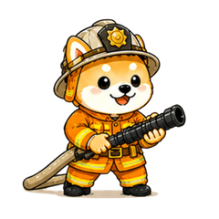 超可愛柴犬職業篇貼圖