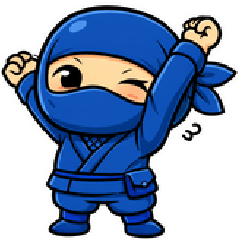 Adorable Ninja Daily Stickers