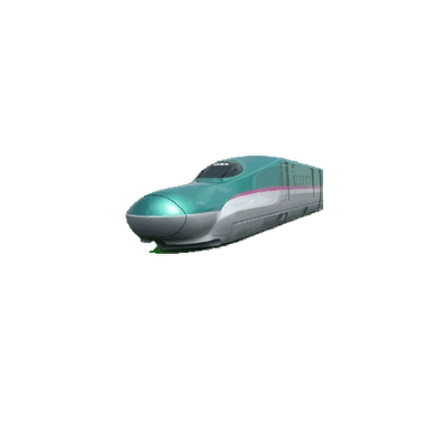 Jumping Out! Cool Realistic Shinkansen