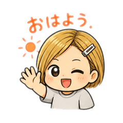女孩邮票 #1