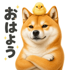 Everyday communication of Shiba Inu