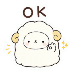 cute sheep hitsujin