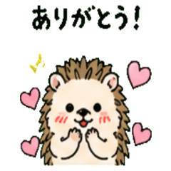 Hedgehog Janapnese Greeting 01