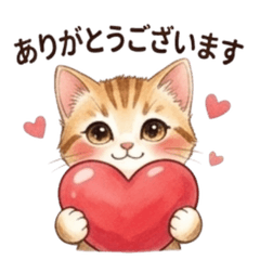 Cute cat stickers everyday