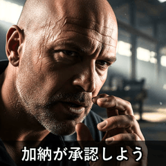 Kanou Cool Bald Movie Stamps