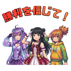 Magical Girl Story Magical Stickers