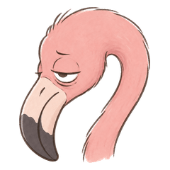 Lazy Flamingo
