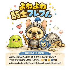Tiny Frenchie Knight