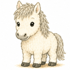 White Pony Daily Stickers