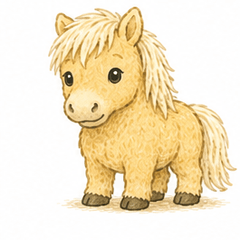 Cream Pony Daily Stickers
