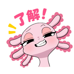 sexy Axolotl stickers for everyday use2