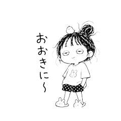 Bochibochi Girl Stickers