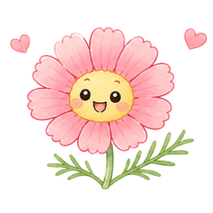 Cute Everyday Flower Stickers