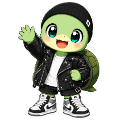 Cool Turtle Stickers