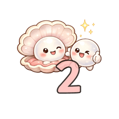 TEMPIA Pearl Stickers Second Chapter