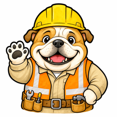 Genba-chan: Construction Worker Stickers