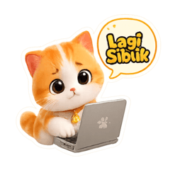 Cute Orange Kitty Talk