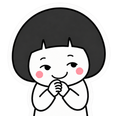 Nagino-chan Reaction Stickers