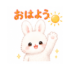 rabbit bunnybunny- Daily Chat Stickers
