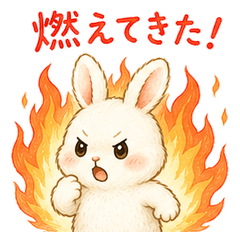 Fluffy Rabbit Daily Greetings