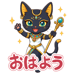 The Egyptian cat goddess, Bastet