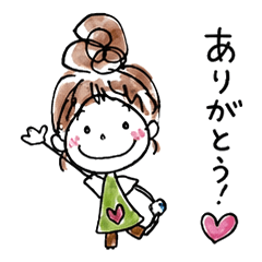 moko's yuru-kawa stickers