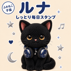 Plushie Kitten Luna Cozy Night Pack
