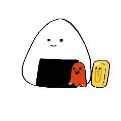 Rice Ball and friends