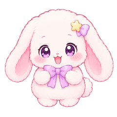 Pastel Emotion Bunny
