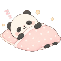 Snacky Sleepy Panda