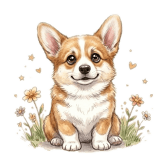 Corgi Without Words Rev.2