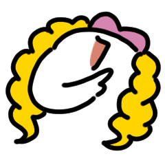 Smiling Princess Anime Sticker