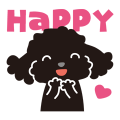Black toy poodles_Emotional Edition