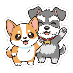Doggies' Ishikawa Dialect Stickers Vol.2