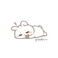 Lazy & Chill Bunny Stickers Vol.2