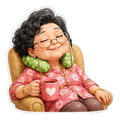 Grandma Money Boss Stickers