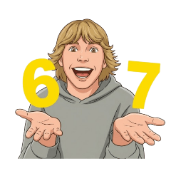 Six Seven 67 MEMEs
