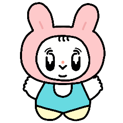 kawai rabbit zzang