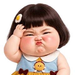 Funny face girl 228 BIG EN